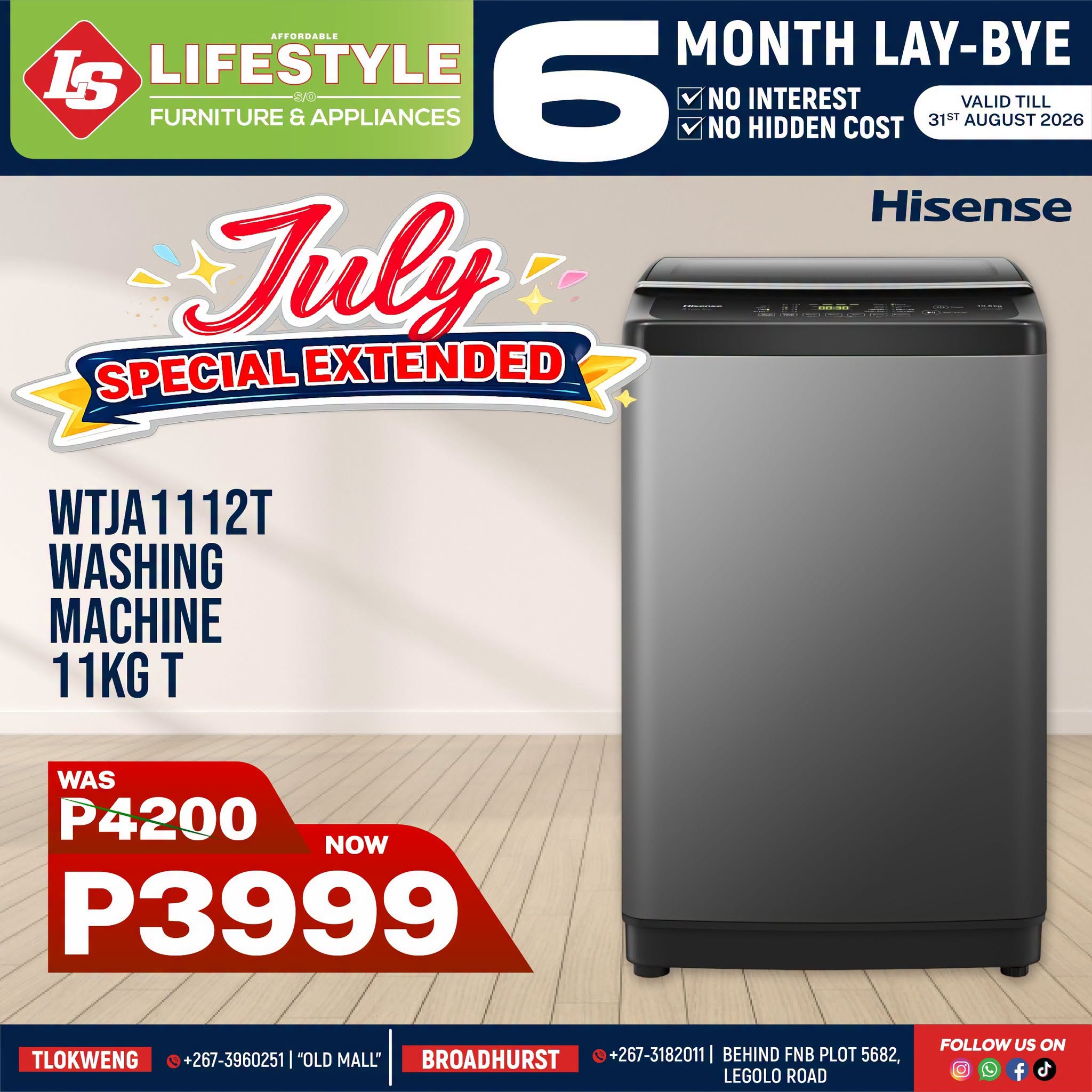 Lifestyle Furniture Appliances catalogue